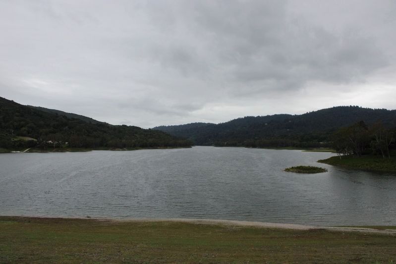 Lexington Reservoir image. Click for full size.
