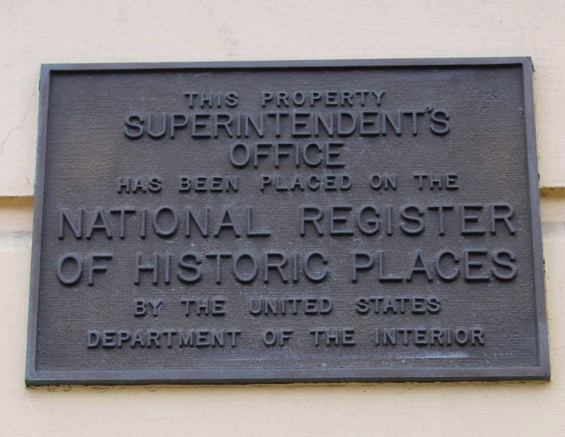Camp Capitola Superintendent’s Office NRHP Marker image. Click for full size.