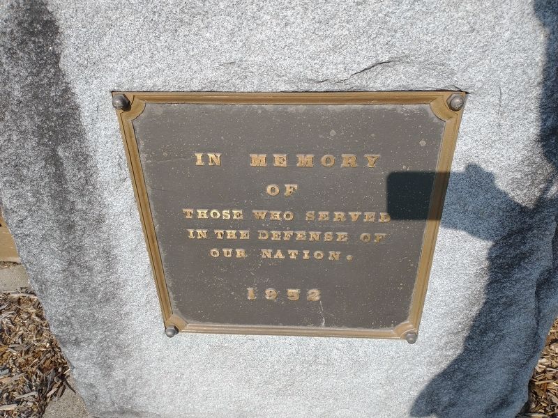 Veterans Memorial Gazebo Marker image. Click for full size.