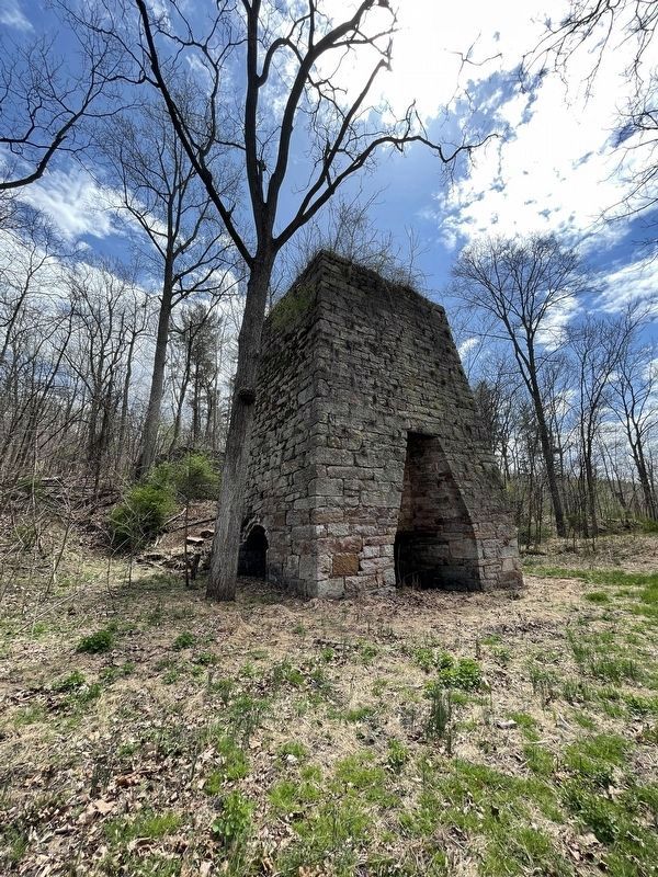 Bloomery Iron Furnace image. Click for full size.