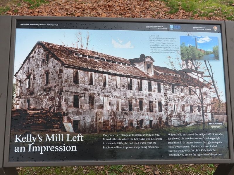 Kelly’s Mill Marker image. Click for full size.