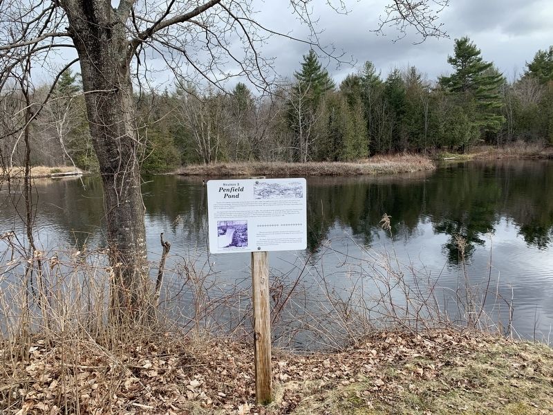Penfield Pond Marker image. Click for full size.