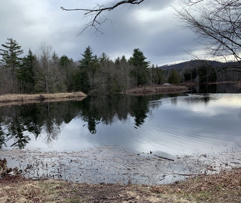 Penfield Pond Dam image. Click for full size.