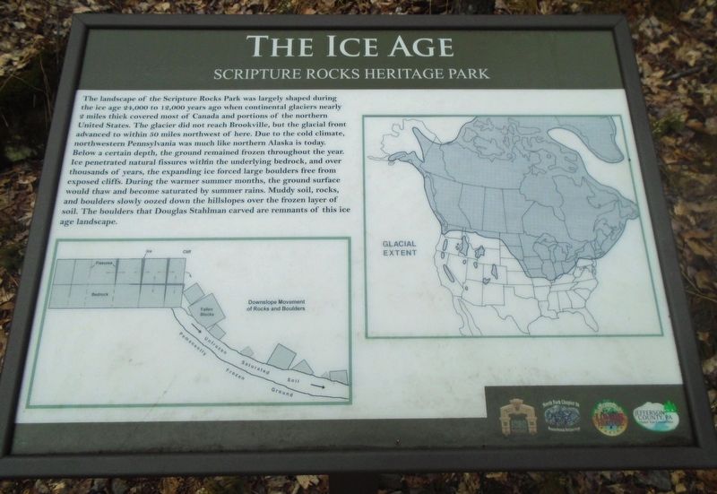 The Ice Age Marker image. Click for full size.