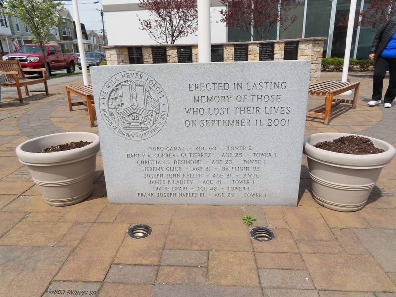 Fairview 9/11 Memorial image. Click for full size.