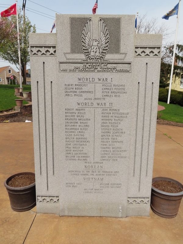 Fairview Veterans Memorial image. Click for full size.