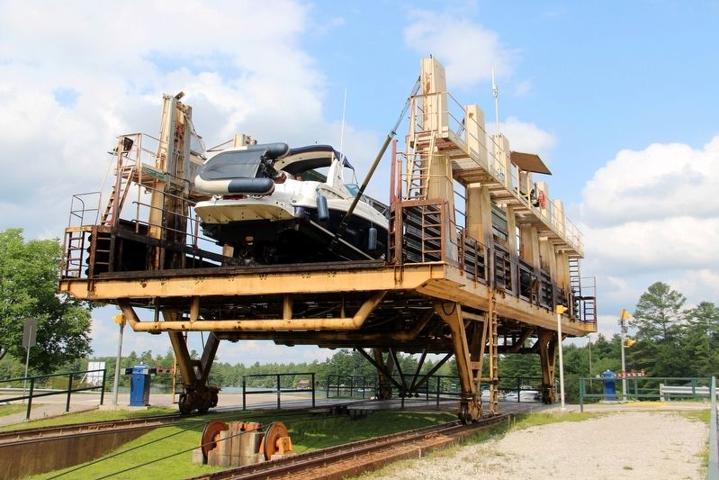 Current Big Chute Marine Railway image. Click for full size.