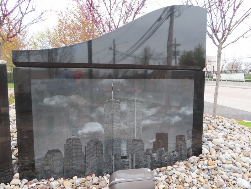 Secaucus 9/11 Memorial image. Click for full size.