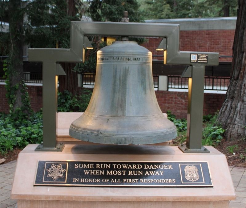 Historic Fire Bell, Side Two. Click for full size. Historic Fire Bell, Side Two image. Click for full size.