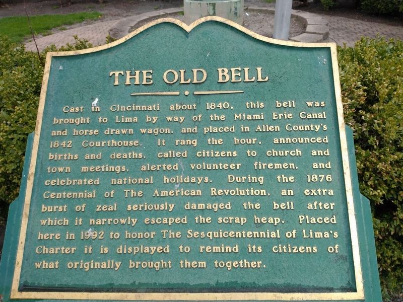 The Old Bell Marker image. Click for full size.