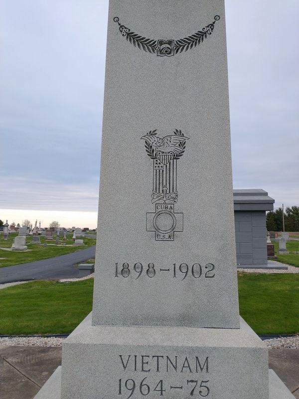 Spencerville Veterans Memorial image. Click for full size.