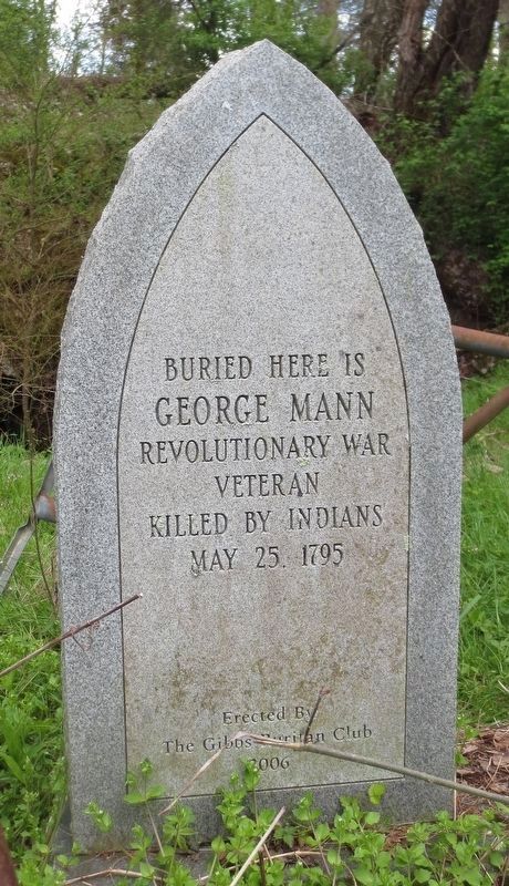 George Mann Gravestone. Click for full size. George Mann Gravestone image. Click for full size.