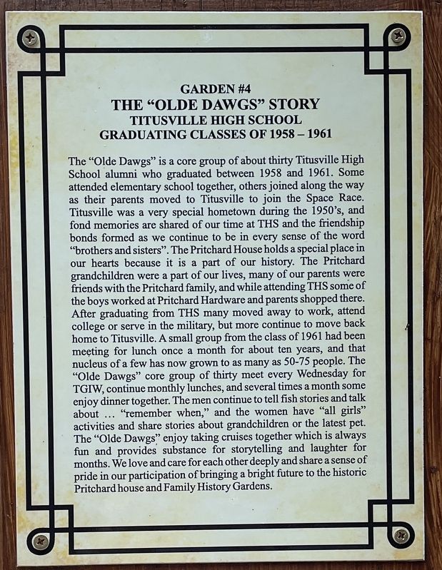 The Olde Dawgs Story Marker image. Click for full size.