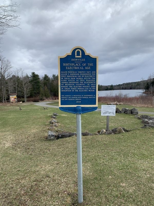 The Birthplace of the Electrical Age Marker image. Click for full size.