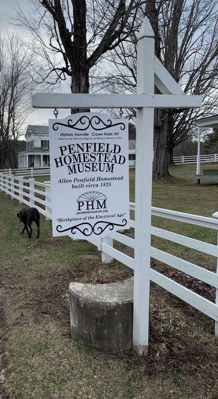 Penfield Homestead Museum Marker image. Click for full size.