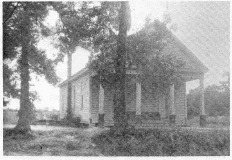The original Socastee Methodist Church building image. Click for full size.