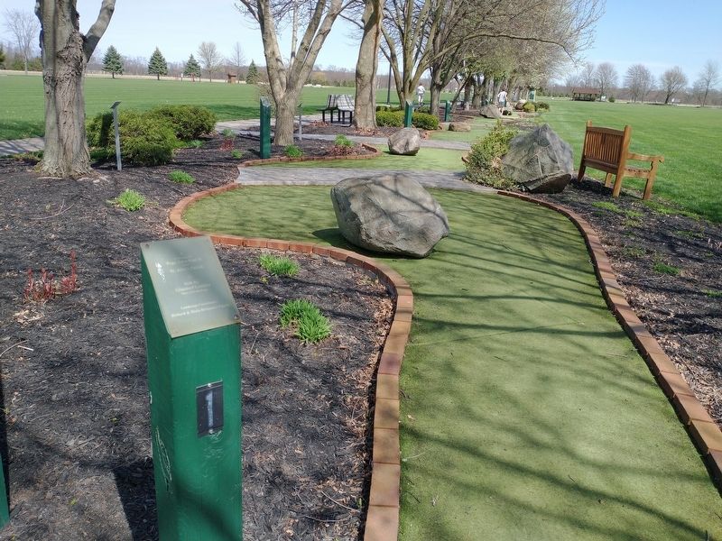 Mini Golf Course Story Marker image. Click for full size.