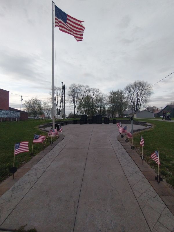 Blanchard Township Veterans Memorial image. Click for full size.