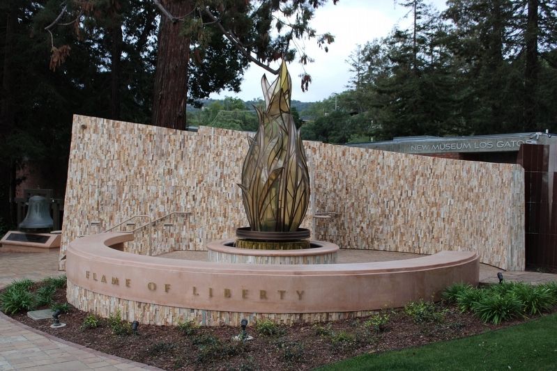 The Flame of Liberty Memorial. Click for full size. The Flame of Liberty Memorial image. Click for full size.