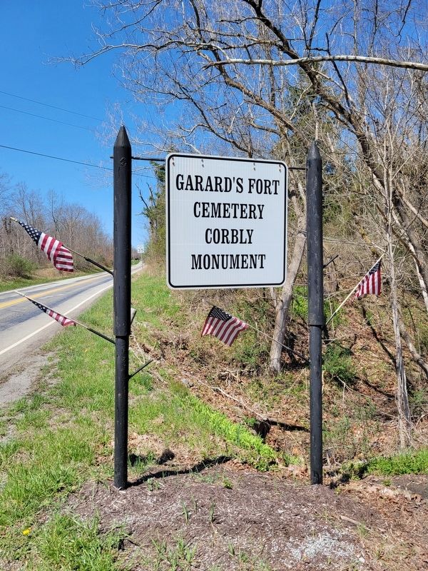 Cemetery Entrance Sign image. Click for full size.