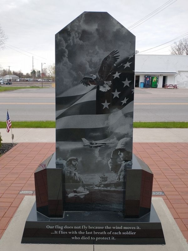 Beaverdam Veterans Memorial image. Click for full size.