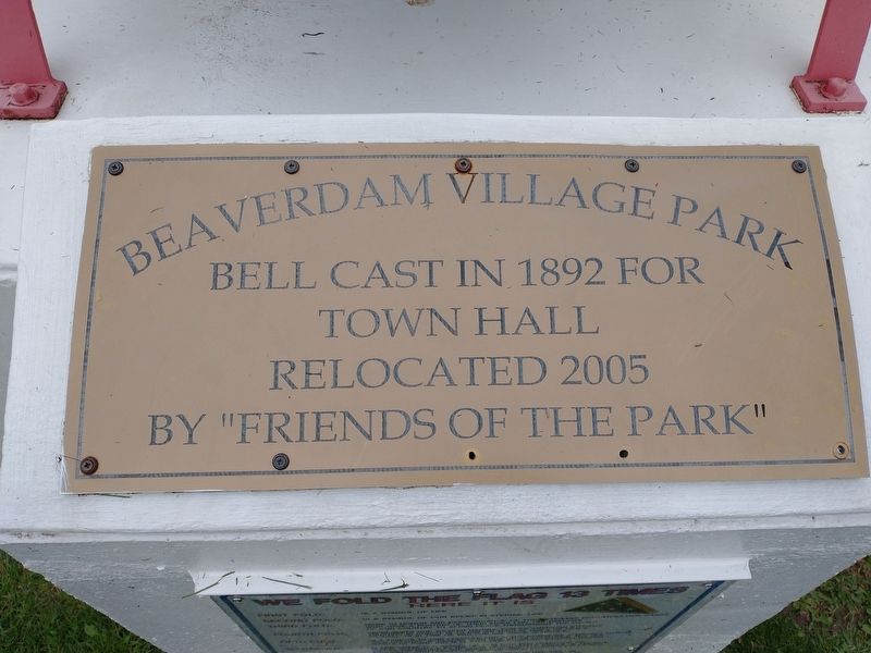 Beaverdam Village Park Marker image. Click for full size.
