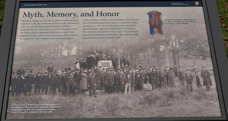 Myth, Memory, and Honor Marker image. Click for full size.