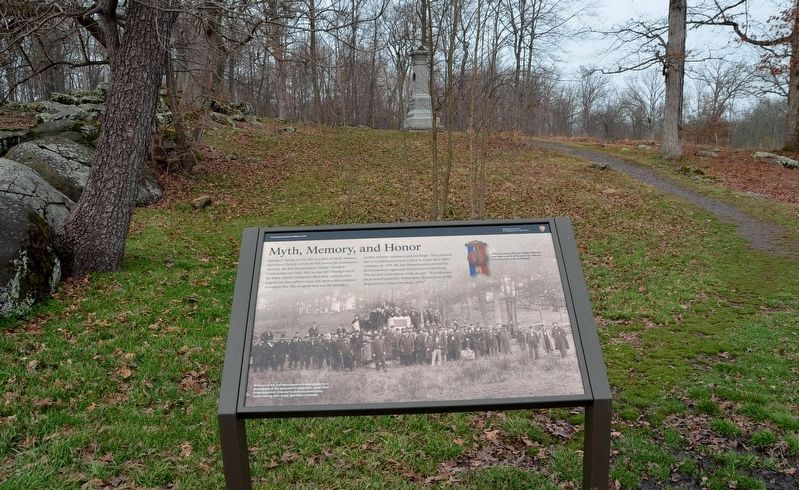 Myth, Memory, and Honor Marker. Click for full size. Myth, Memory, and Honor Marker image. Click for full size.