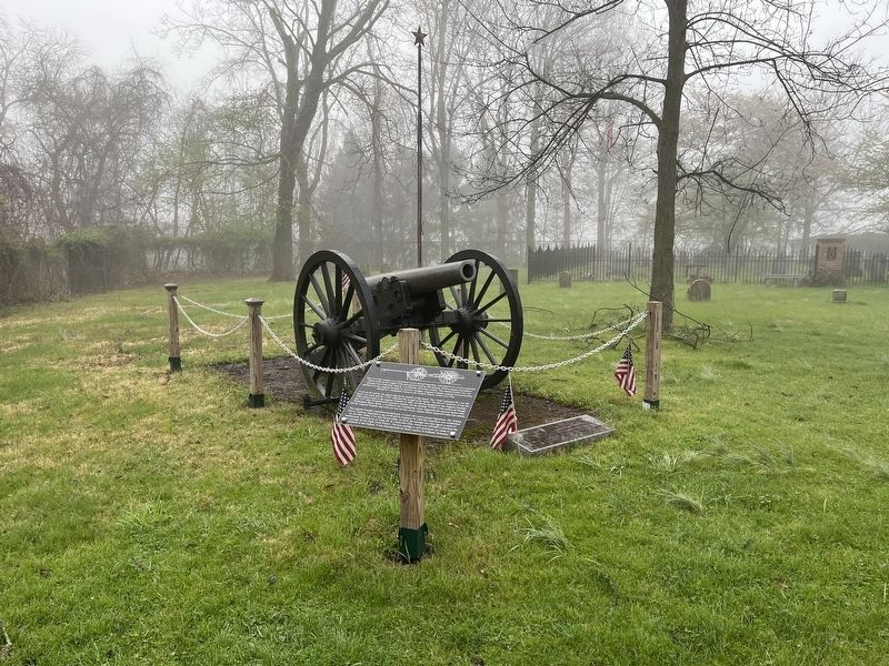 Civil War Cannon Display image. Click for full size.