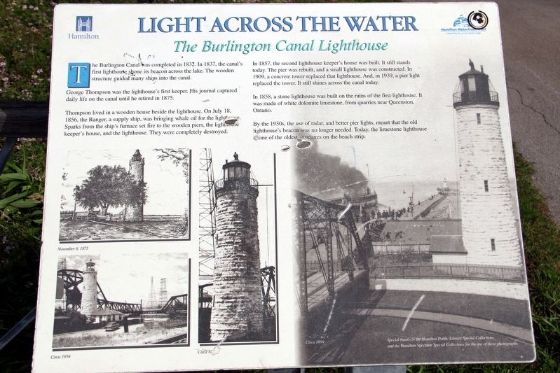 Light Across the Water Marker image. Click for full size.