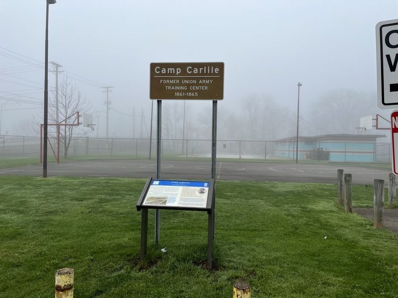 Camp Carlile Marker image. Click for full size.