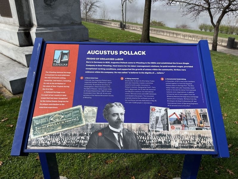 Augustus Pollack Marker image. Click for full size.