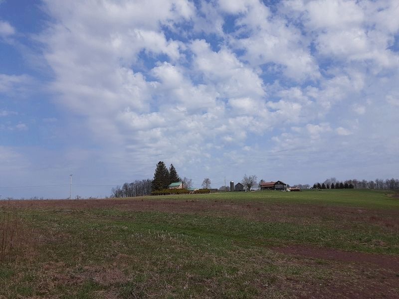 The Former Yasgur Farm as seen from Rt 17B image. Click for full size.
