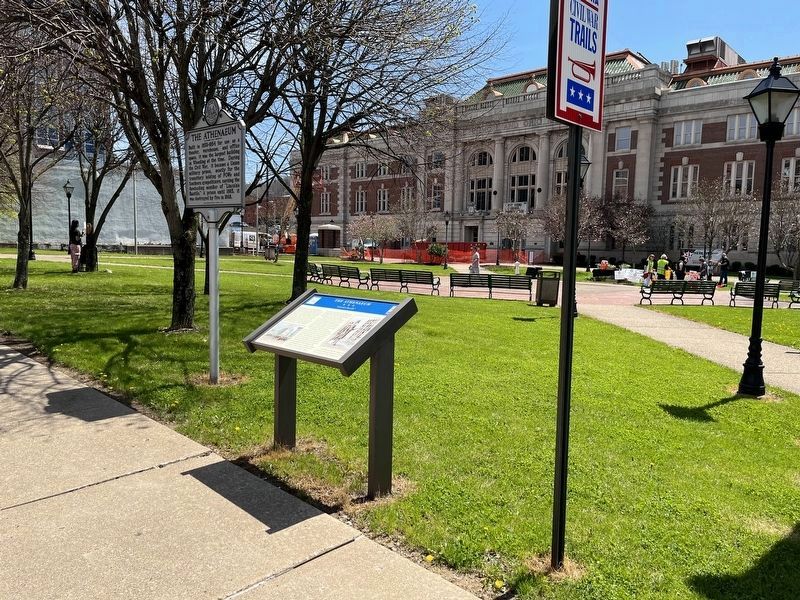 The Athenaeum Marker image. Click for full size.