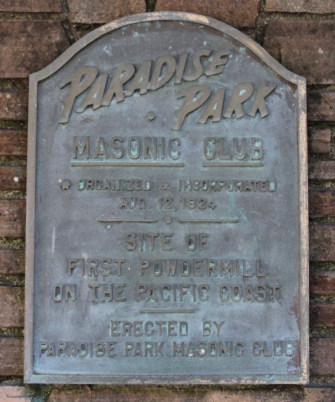 Paradise Park Marker image. Click for full size.