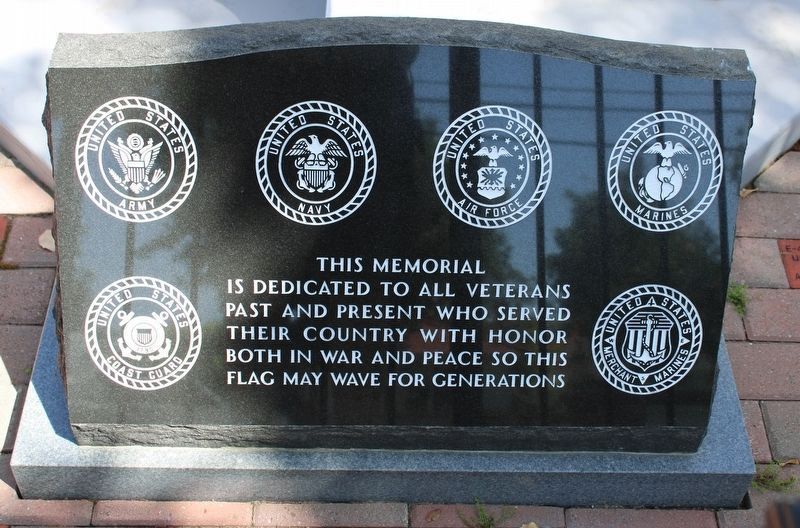 Veterans Memorial. Click for full size. Veterans Memorial image. Click for full size.