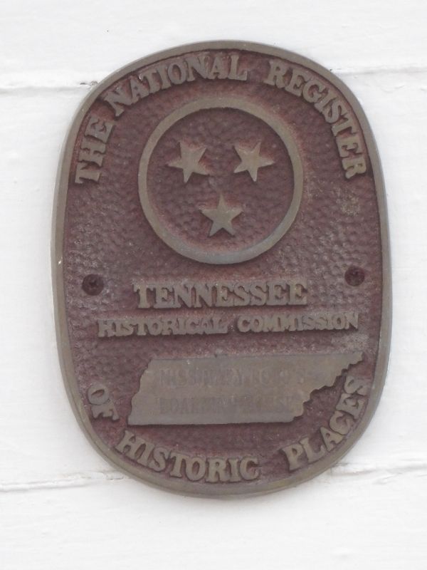 Miss Mary Bobo's Boarding House Marker image. Click for full size.