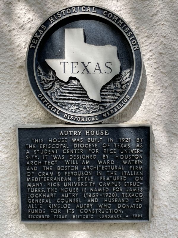 Autry House Marker image. Click for full size.