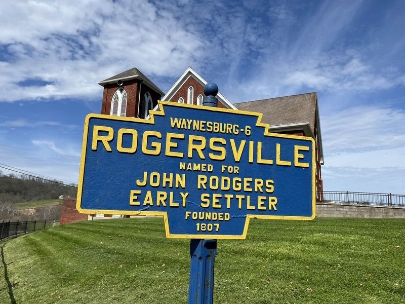 Rogersville Marker image. Click for full size.