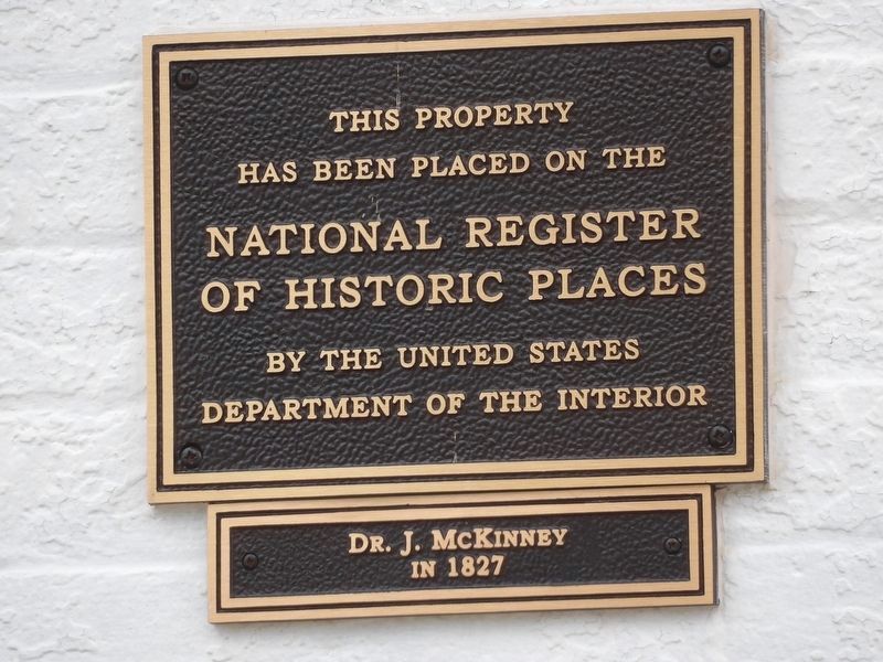 McKinney-Williams-Pitts House Marker image. Click for full size.