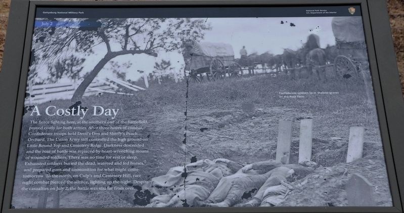 A Costly Day Marker. Click for full size. A Costly Day Marker image. Click for full size.