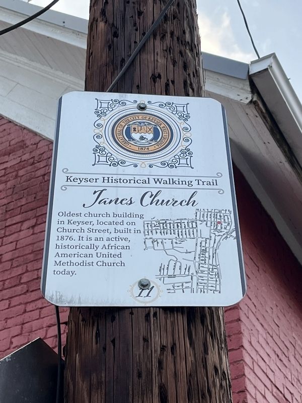 Janes Church Marker image. Click for full size.