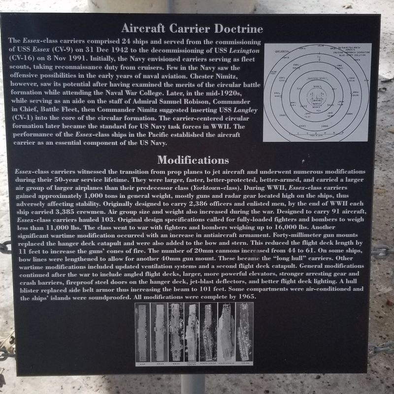 Aircraft Carrier Doctrine Marker image. Click for full size.