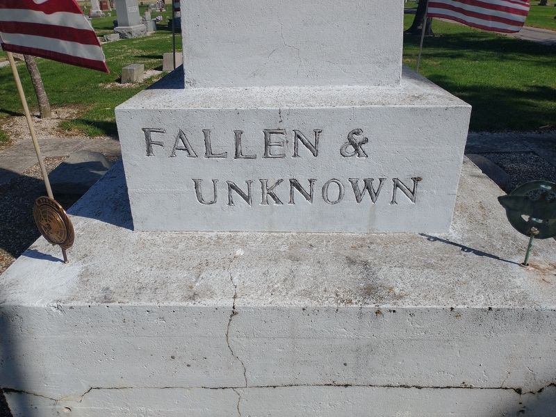 Elliston Civil War Memorial image. Click for full size.