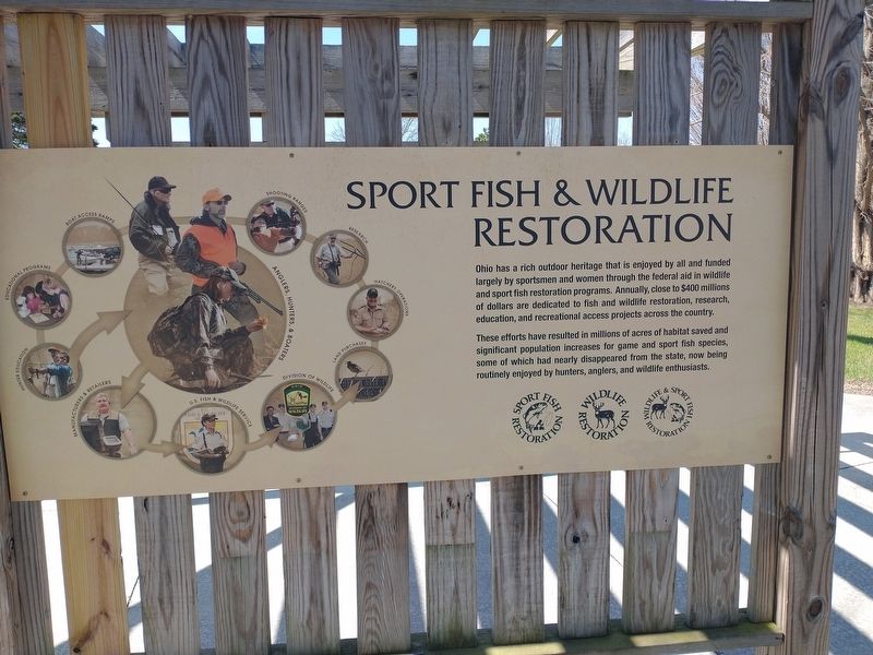 Sport Fish & Wildlife Restoration Marker image. Click for full size.