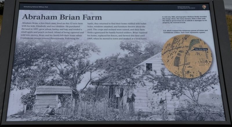 Abraham Brian Farm Marker image. Click for full size.