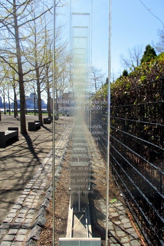 Hoboken 9/11 Memorial image. Click for full size.