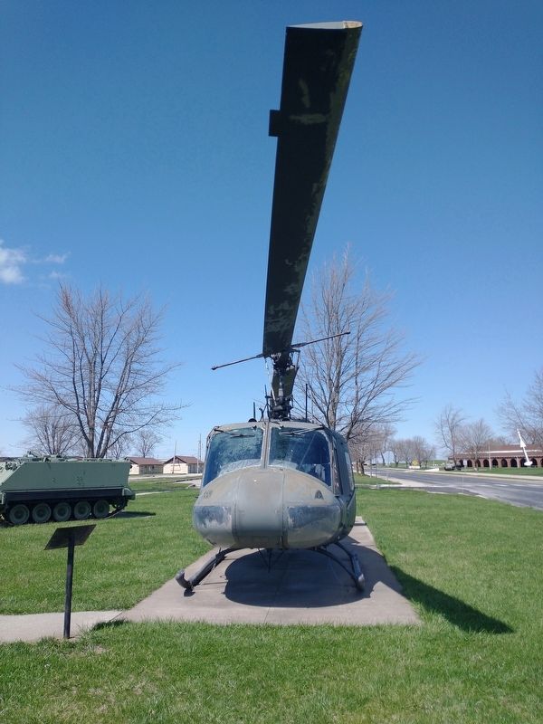 AH-1 Iroquois Helicopter (Huey) Marker image. Click for full size.
