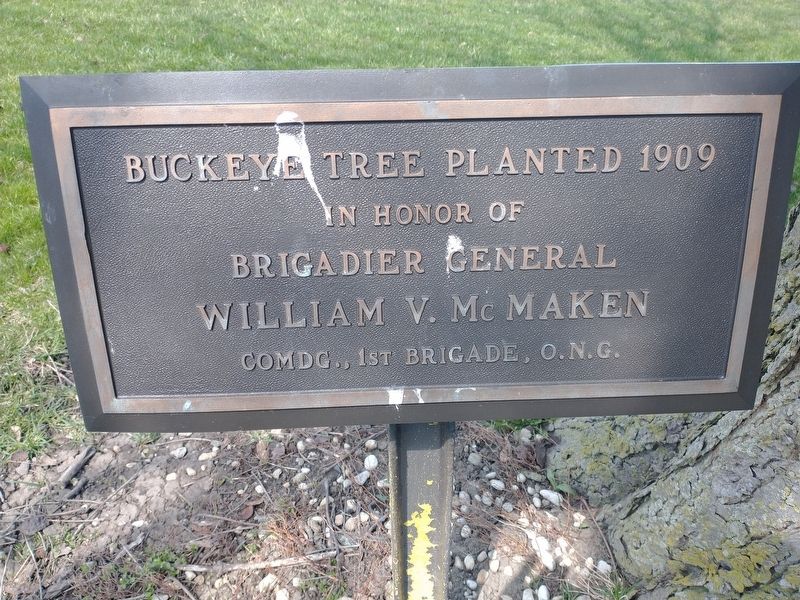 Buckeye Tree Planted 1909 Marker image. Click for full size.