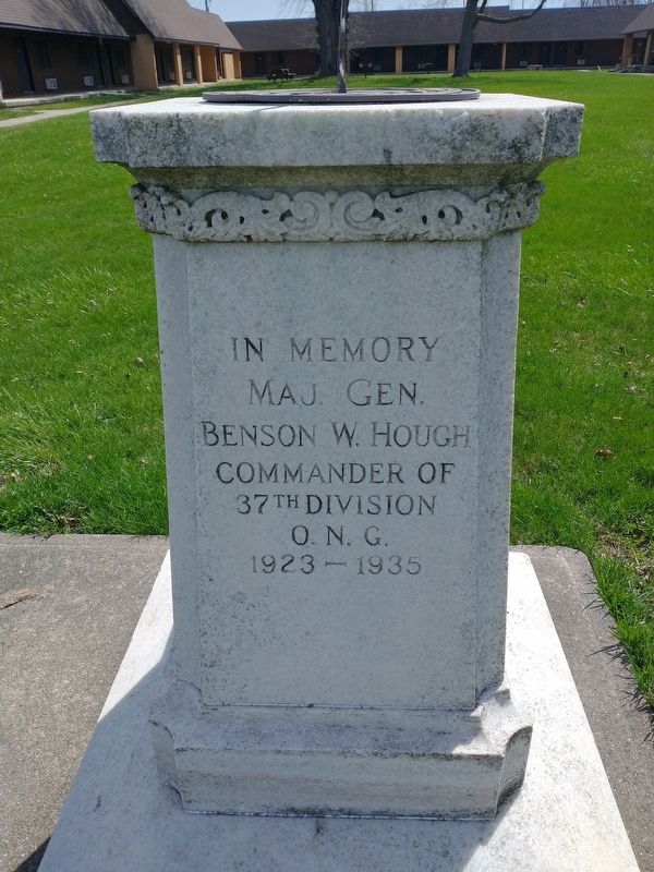 Maj. Gen. Benson W. Hough Marker image. Click for full size.